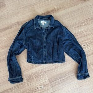 Madewell Indigo Cropped Denim Jacket